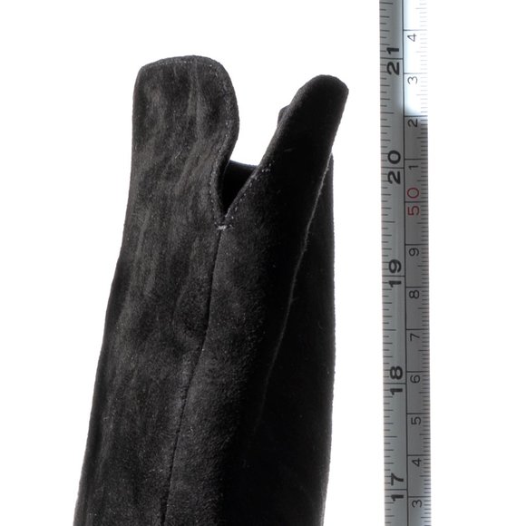New In Box Le Silla Tall Black suede boots - Picture 4 of 8